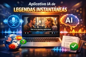 Aplicativo IA de legendas instantâneas – Download e Guia Completo